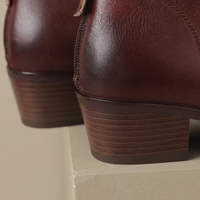 Anna – Luxury Low-Heel Ankle Boots