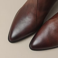 Anna – Luxury Low-Heel Ankle Boots