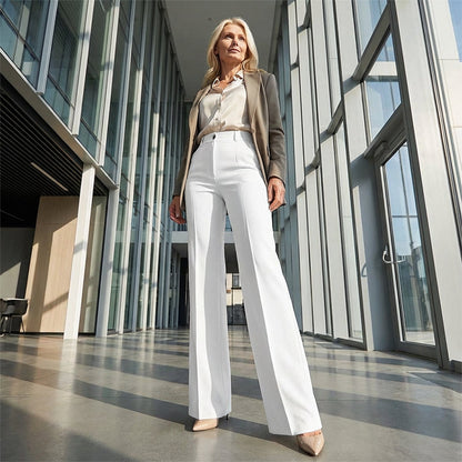 ⌛ Only 3 days left: 50% off everything! ⏰ Women's high-waisted suit trousers