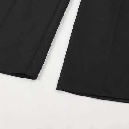 ⌛ Only 3 days left: 50% off everything! ⏰ Women's high-waisted suit trousers